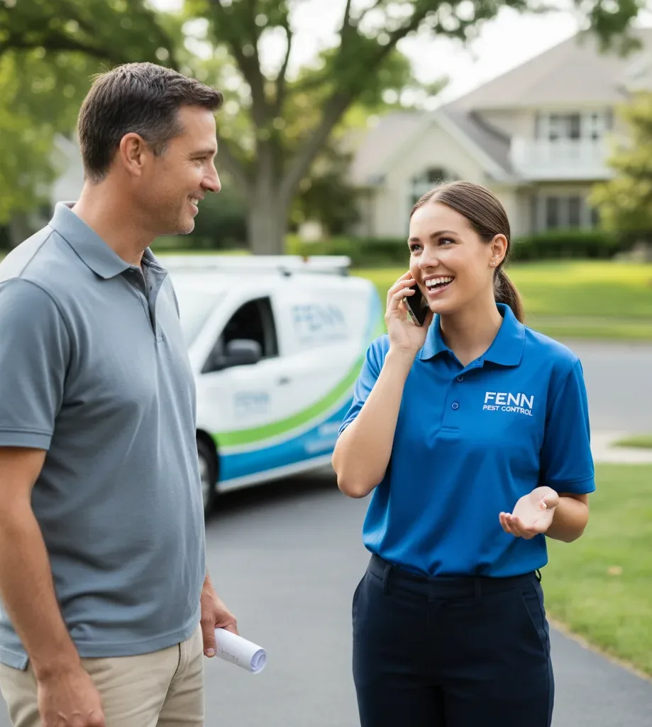 Fenn Pest Control customer support in Clearville
